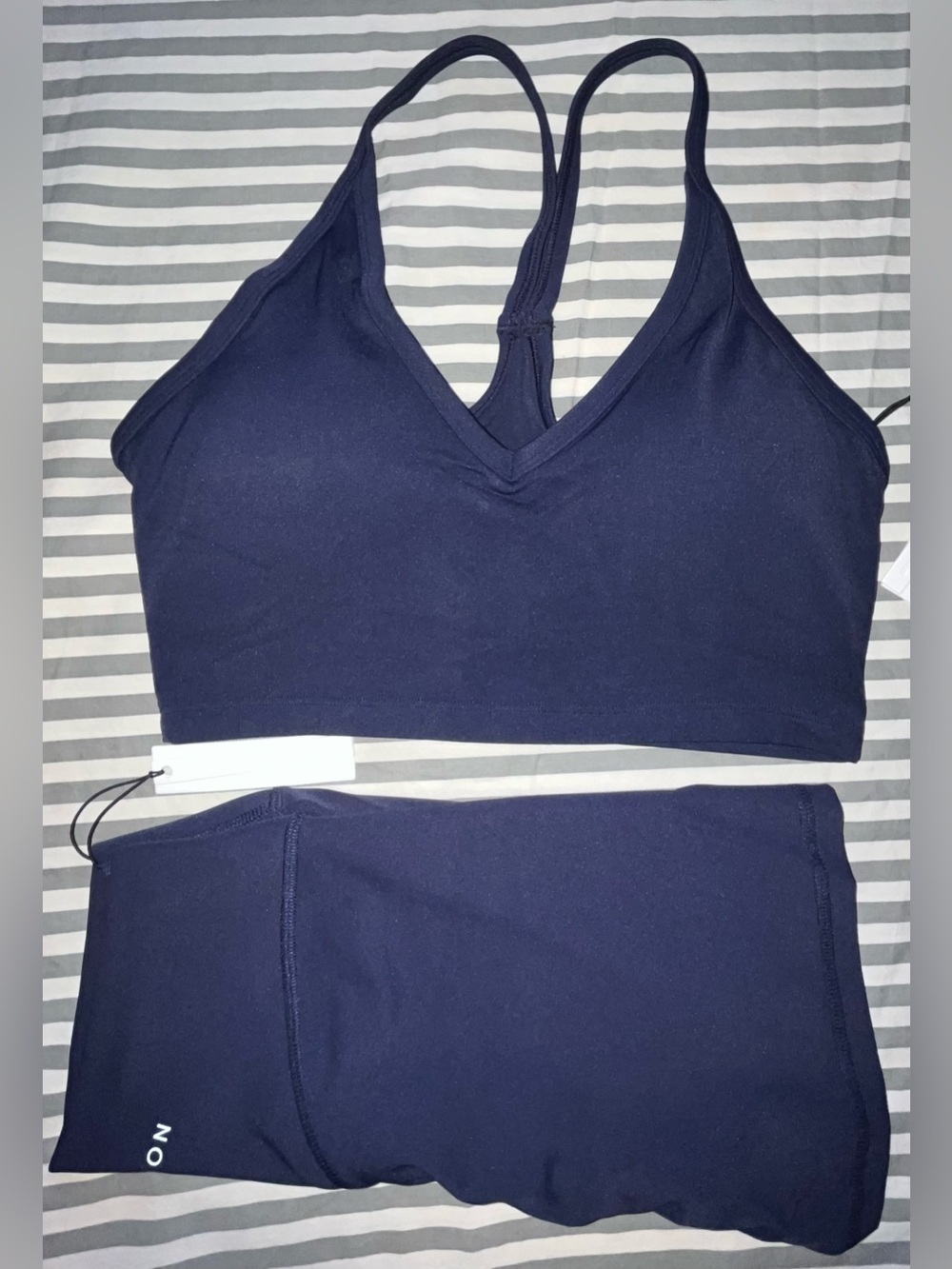 Paragon Recstretch Mid Rise SculptSeam Plus Short 4” & Legend Brami Ink Sz M